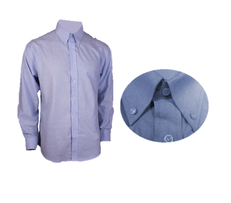 CAMISA OXFORD MANGA LARGA 70-30