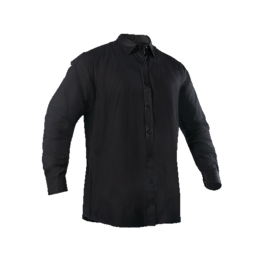 CAMISA OXFORD NEGRA