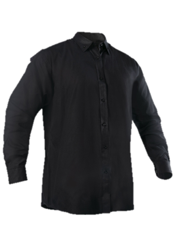 CAMISA OXFORD NEGRA