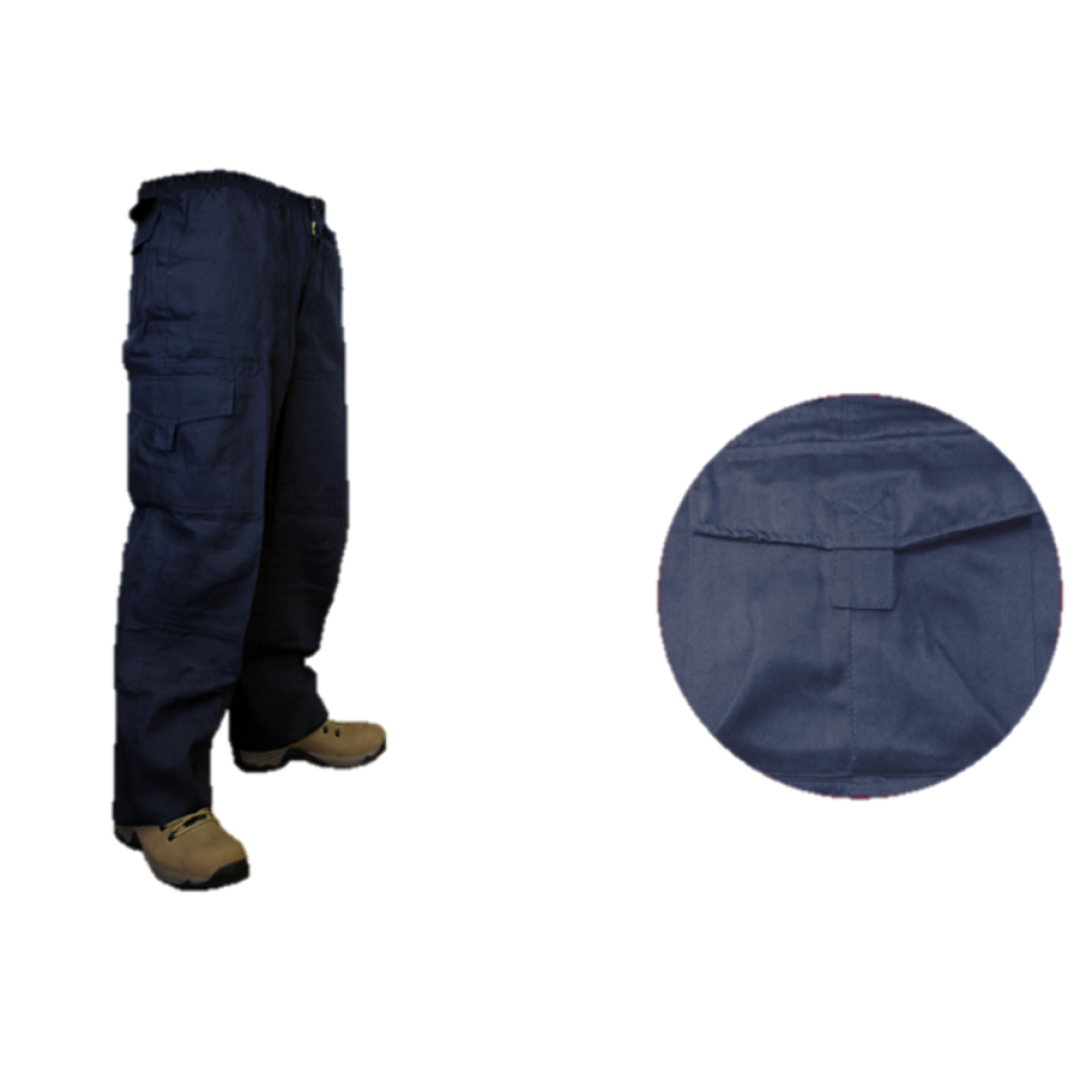 PANTALON CARGO DE POPLIN