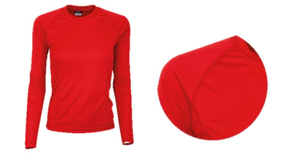 POLERA DRI FIT MANGA LARGA MUJER
