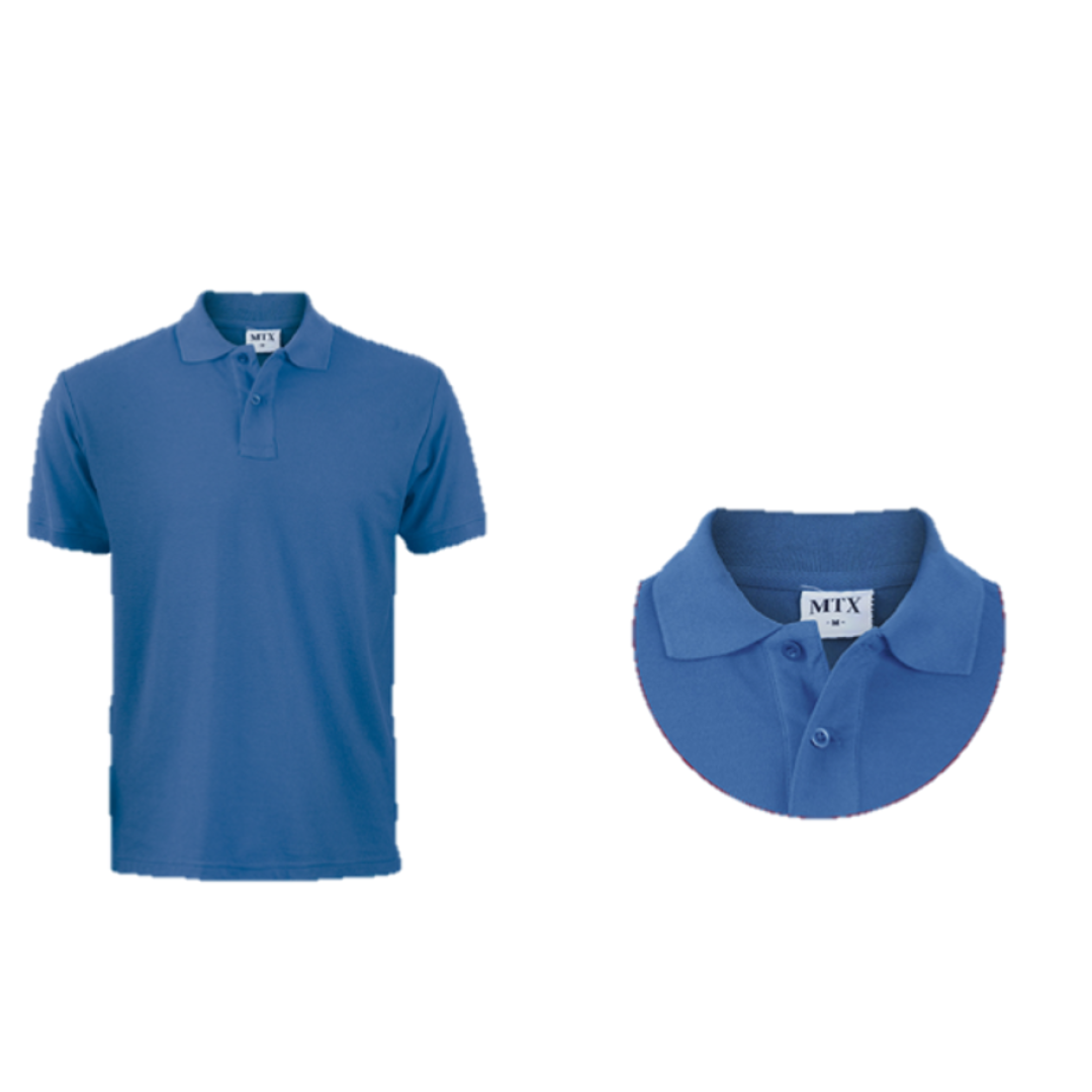 POLERA PIQUE MANGA CORTA HOMBRE 60-40